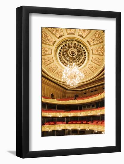 Interior of Latvian National Opera Building, Riga, Latvia, Baltic States, Europe-Ben Pipe-Framed Photographic Print