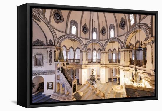 Interior of Little Aya Sofya Mosque (Kucuk Ayasofya Camii), Sultanahmet, Istanbul, Turkey-Ben Pipe-Framed Premier Image Canvas