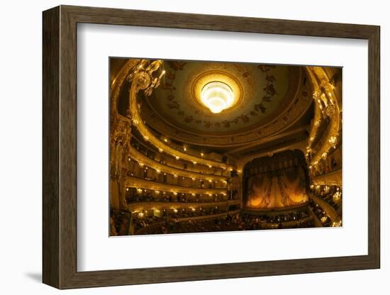 Interior of Marinsky Theatre, St. Petersburg, Russia, Europe-Peter Barritt-Framed Photographic Print