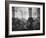 Interior of Munich Beer Hall, People Sitting at Long Tables, Toasting-Ralph Crane-Framed Photographic Print