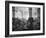 Interior of Munich Beer Hall, People Sitting at Long Tables, Toasting-Ralph Crane-Framed Photographic Print