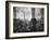 Interior of Munich Beer Hall, People Sitting at Long Tables, Toasting-Ralph Crane-Framed Photographic Print