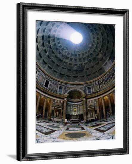 Interior of Pantheon-Bill Ross-Framed Photographic Print