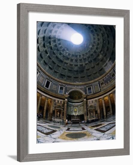 Interior of Pantheon-Bill Ross-Framed Photographic Print