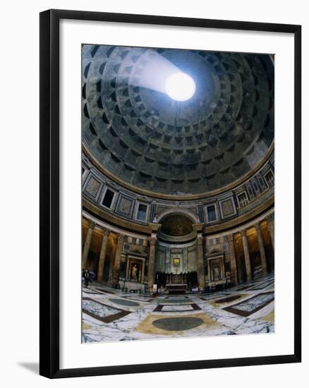 Interior of Pantheon-Bill Ross-Framed Photographic Print