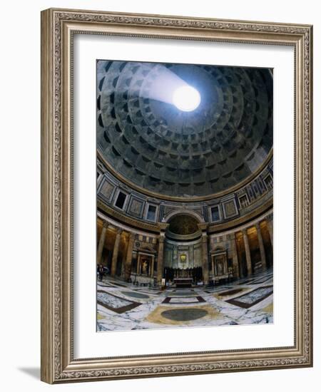 Interior of Pantheon-Bill Ross-Framed Photographic Print
