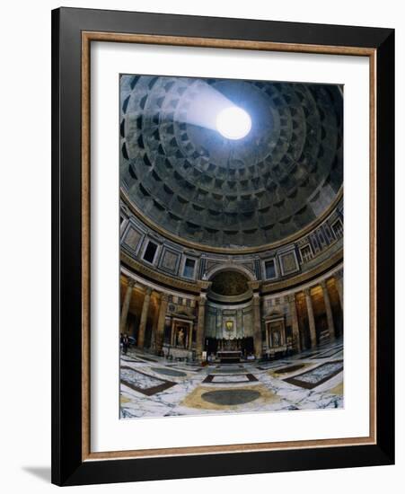 Interior of Pantheon-Bill Ross-Framed Photographic Print