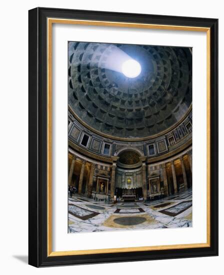 Interior of Pantheon-Bill Ross-Framed Photographic Print