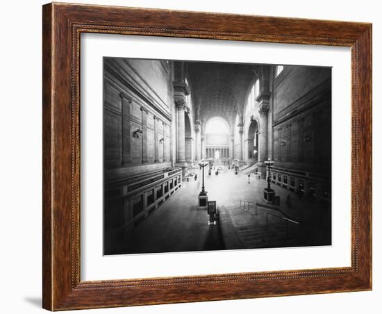 Interior of Pennsylvania Station-Philip Gendreau-Framed Photographic Print