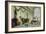 Interior of Roman Building with Figures, c.1880-Ettore Forti-Framed Giclee Print