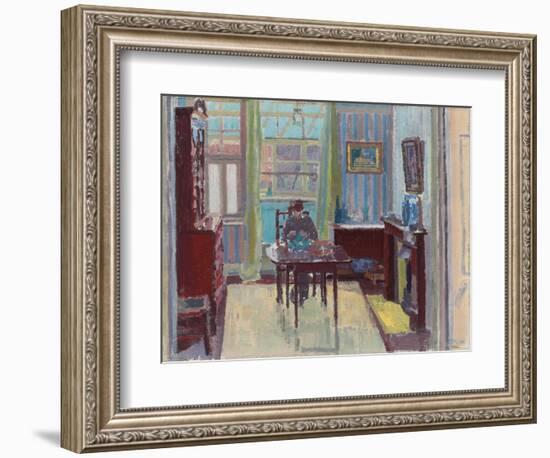 Interior of Room at 6 Cambrian Road, Richmond, 1914-Spencer Frederick Gore-Framed Giclee Print