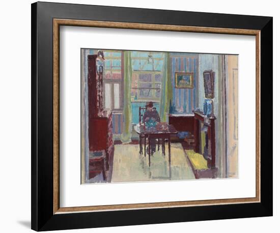 Interior of Room at 6 Cambrian Road, Richmond, 1914-Spencer Frederick Gore-Framed Giclee Print