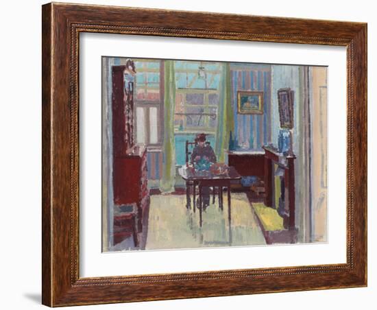 Interior of Room at 6 Cambrian Road, Richmond, 1914-Spencer Frederick Gore-Framed Giclee Print