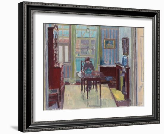 Interior of Room at 6 Cambrian Road, Richmond, 1914-Spencer Frederick Gore-Framed Giclee Print