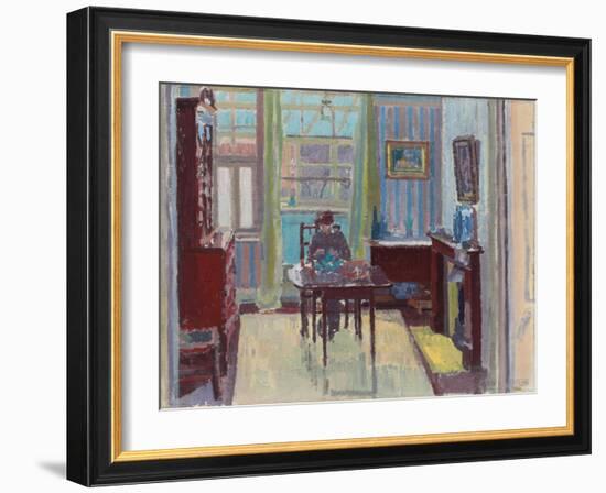 Interior of Room at 6 Cambrian Road, Richmond, 1914-Spencer Frederick Gore-Framed Giclee Print