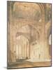 Interior of Salisbury Cathedral, C.1805-JMW Turner-Mounted Giclee Print