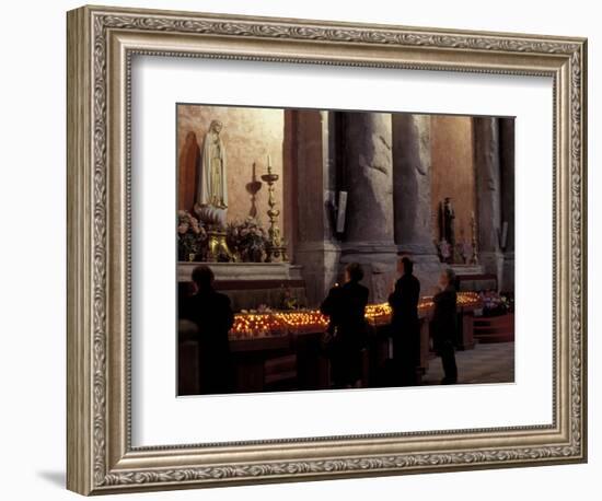 Interior of Sao Domingo Church, Lisbon, Portugal-Michele Molinari-Framed Photographic Print