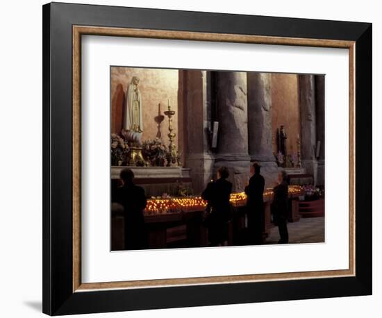 Interior of Sao Domingo Church, Lisbon, Portugal-Michele Molinari-Framed Photographic Print