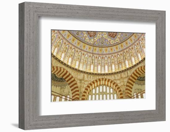 Interior of Selimiye Mosque, Edirne, Edirne Province, Turkey-Ian Trower-Framed Photographic Print