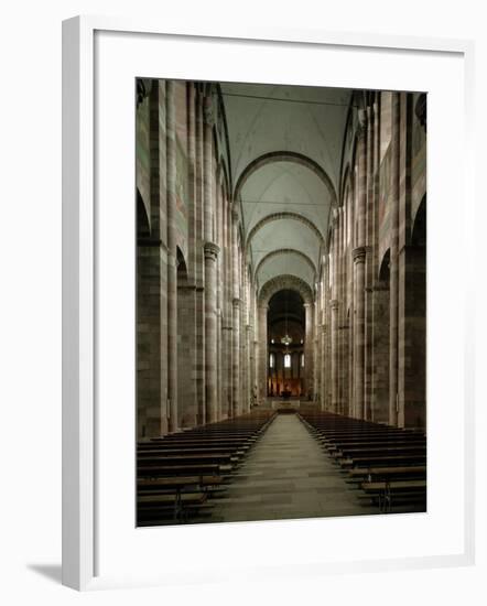 Interior of Speyer Cathedral--Framed Giclee Print