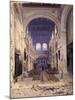 Interior of St Bartholomew's Priory, London, 1880-John Crowther-Mounted Giclee Print