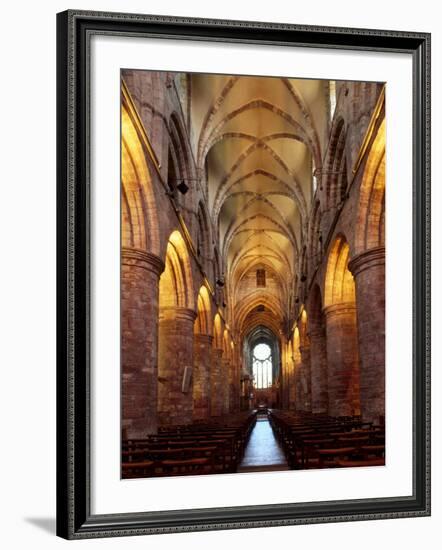 Interior of St. Magnus Cathedral, Kirkwall, Mainland, Orkney Islands, Scotland, UK-Patrick Dieudonne-Framed Photographic Print