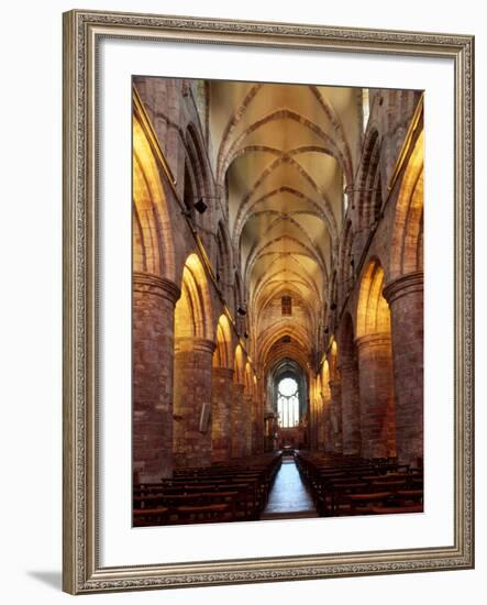 Interior of St. Magnus Cathedral, Kirkwall, Mainland, Orkney Islands, Scotland, UK-Patrick Dieudonne-Framed Photographic Print