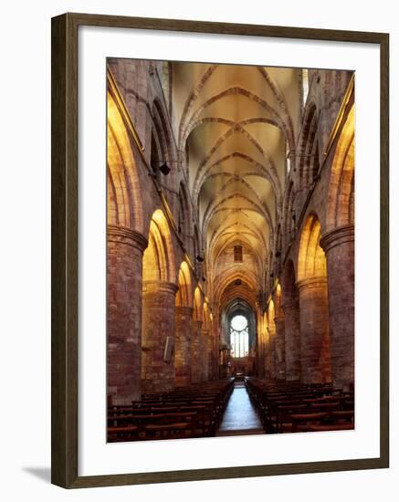 Interior of St. Magnus Cathedral, Kirkwall, Mainland, Orkney Islands, Scotland, UK-Patrick Dieudonne-Framed Photographic Print