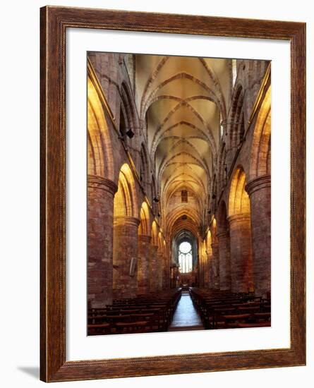 Interior of St. Magnus Cathedral, Kirkwall, Mainland, Orkney Islands, Scotland, UK-Patrick Dieudonne-Framed Photographic Print