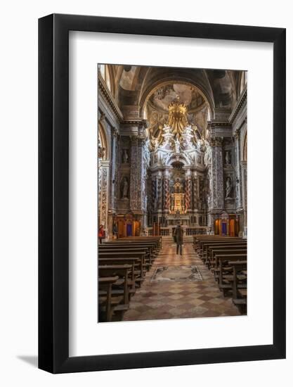 Interior of St. Maria Di Nazareth Church, Venice, UNESCO World Heritage Site, Veneto, Italy, Europe-Guy Thouvenin-Framed Photographic Print