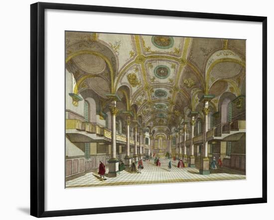 Interior of St. Martin's Church in London, United Kingdom-null-Framed Giclee Print