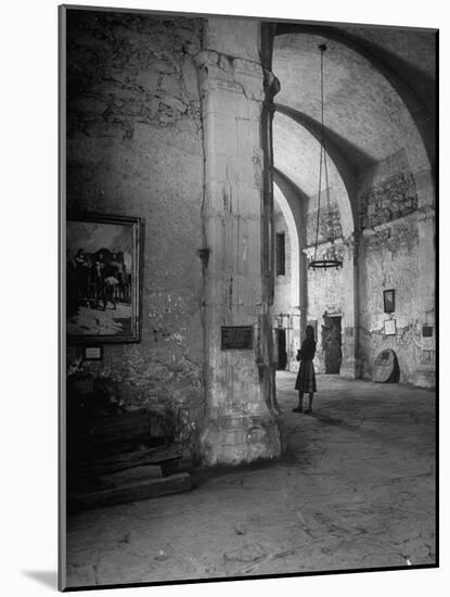 Interior of the Alamo-null-Mounted Photographic Print