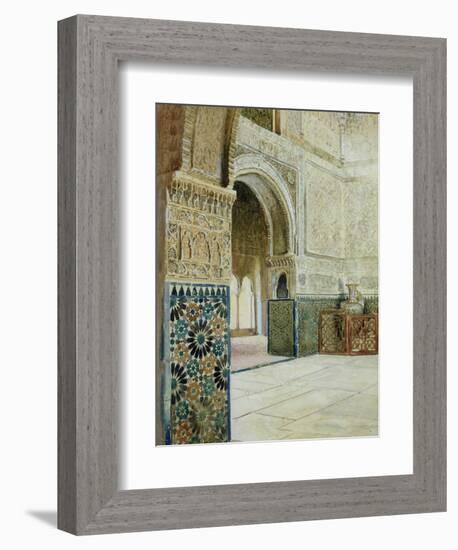 Interior of the Alhambra, Granada-null-Framed Giclee Print