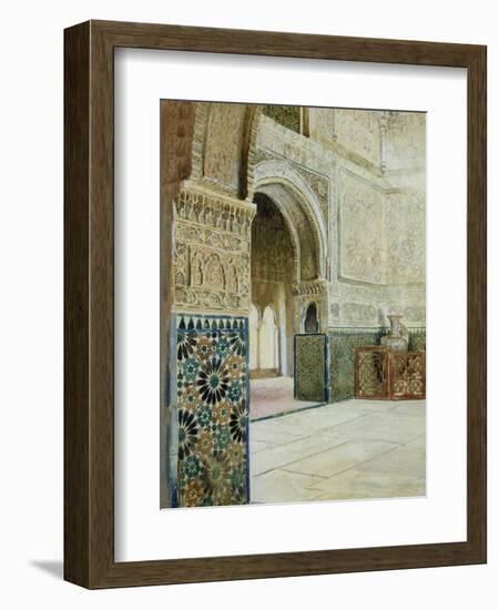 Interior of the Alhambra, Granada-null-Framed Giclee Print