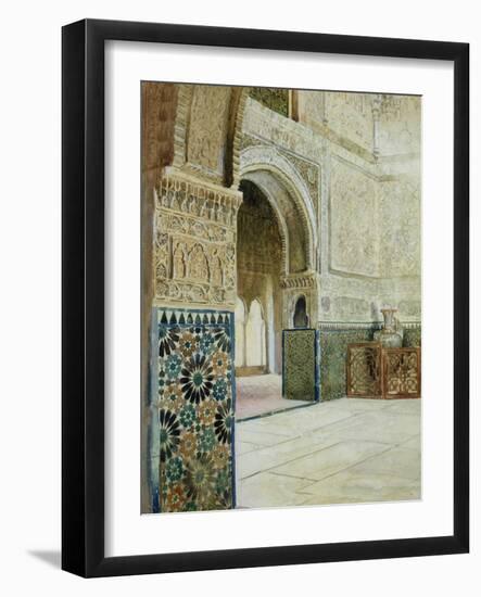 Interior of the Alhambra, Granada-null-Framed Giclee Print