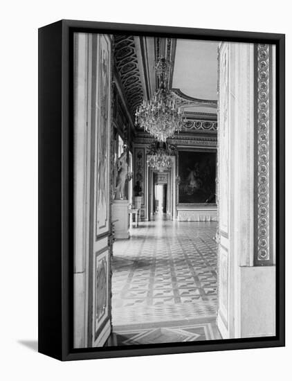 Interior of the Ballroom Inside the Presidential Palace, the Zamek-John Phillips-Framed Premier Image Canvas