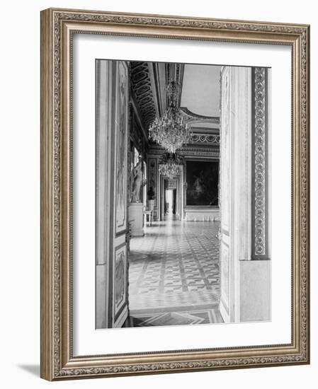 Interior of the Ballroom Inside the Presidential Palace, the Zamek-John Phillips-Framed Photographic Print