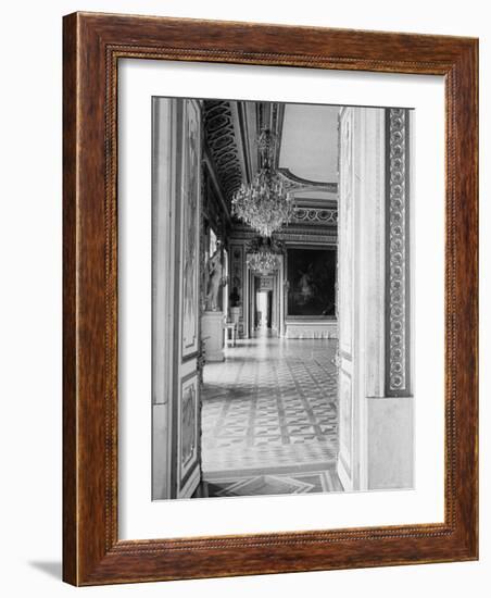 Interior of the Ballroom Inside the Presidential Palace, the Zamek-John Phillips-Framed Photographic Print