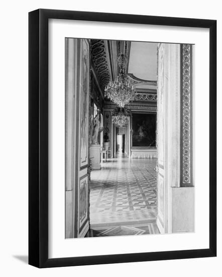 Interior of the Ballroom Inside the Presidential Palace, the Zamek-John Phillips-Framed Photographic Print