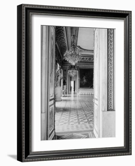 Interior of the Ballroom Inside the Presidential Palace, the Zamek-John Phillips-Framed Photographic Print