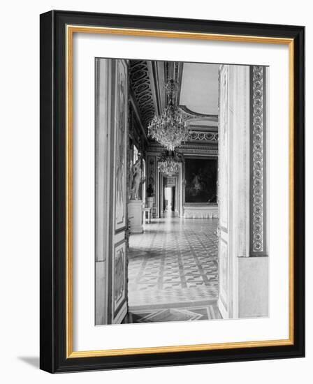 Interior of the Ballroom Inside the Presidential Palace, the Zamek-John Phillips-Framed Photographic Print