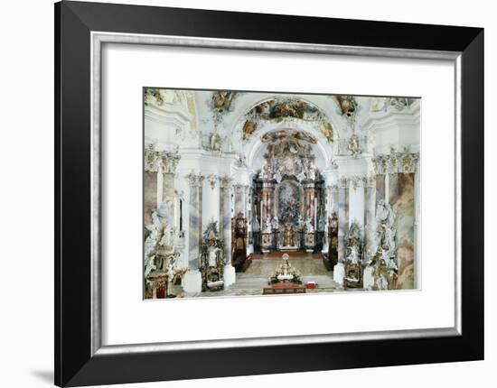 Interior of the Benedictine Abbey Church, 1711-31-J. M. Fischer-Framed Giclee Print