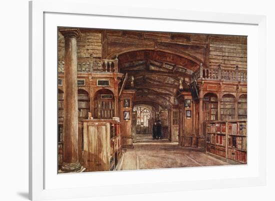 Interior of the Bodleian Library, 1903-John Fulleylove-Framed Giclee Print