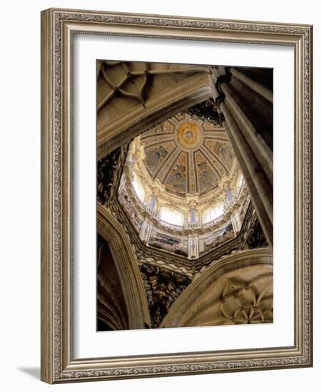 Interior of the Catedral Nueva (New Cathedral), Dating from the 16th Century, Salamanca, Spain-R H Productions-Framed Photographic Print