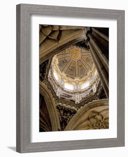 Interior of the Catedral Nueva (New Cathedral), Dating from the 16th Century, Salamanca, Spain-R H Productions-Framed Photographic Print