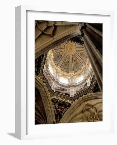 Interior of the Catedral Nueva (New Cathedral), Dating from the 16th Century, Salamanca, Spain-R H Productions-Framed Photographic Print