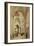 Interior of the Cathedral of Sens-Jean-Baptiste-Camille Corot-Framed Giclee Print