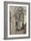 Interior of the Church at Mantes-Jean-Baptiste-Camille Corot-Framed Giclee Print