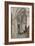 Interior of the Church at Mantes-Jean-Baptiste-Camille Corot-Framed Giclee Print