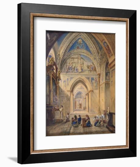 Interior of the Church of St Nicholas, Bari, Italy-null-Framed Giclee Print